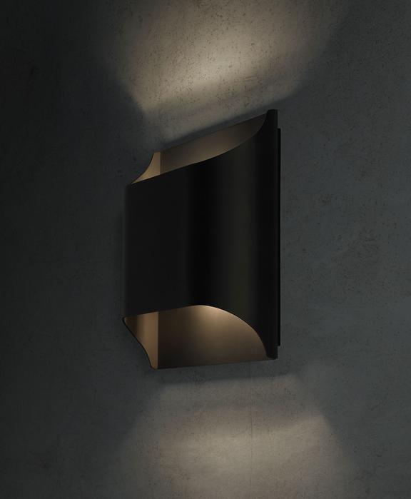 Hardy Applique Murale d'Art Nordic en Laiton