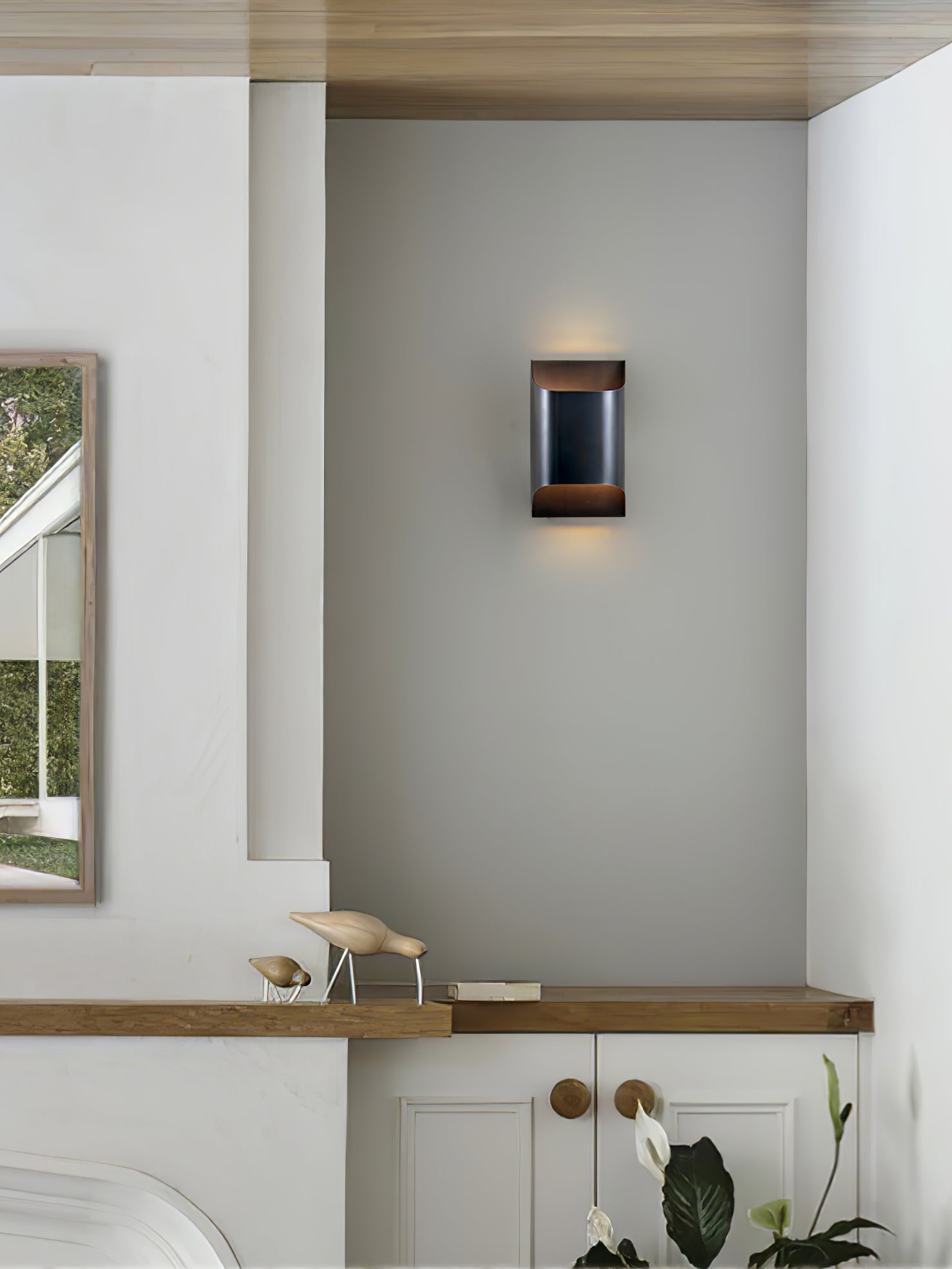 Hardy Applique Murale d'Art Nordic en Laiton
