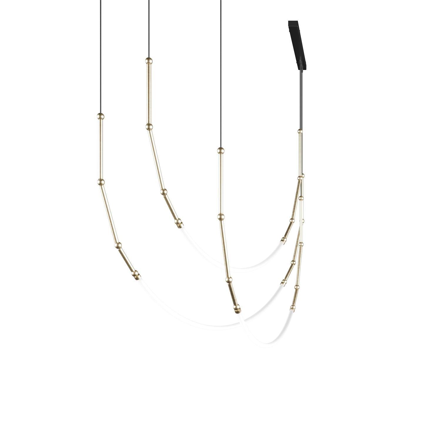 Lustra Lustre Leda LED Flexible Moderne Sculptural