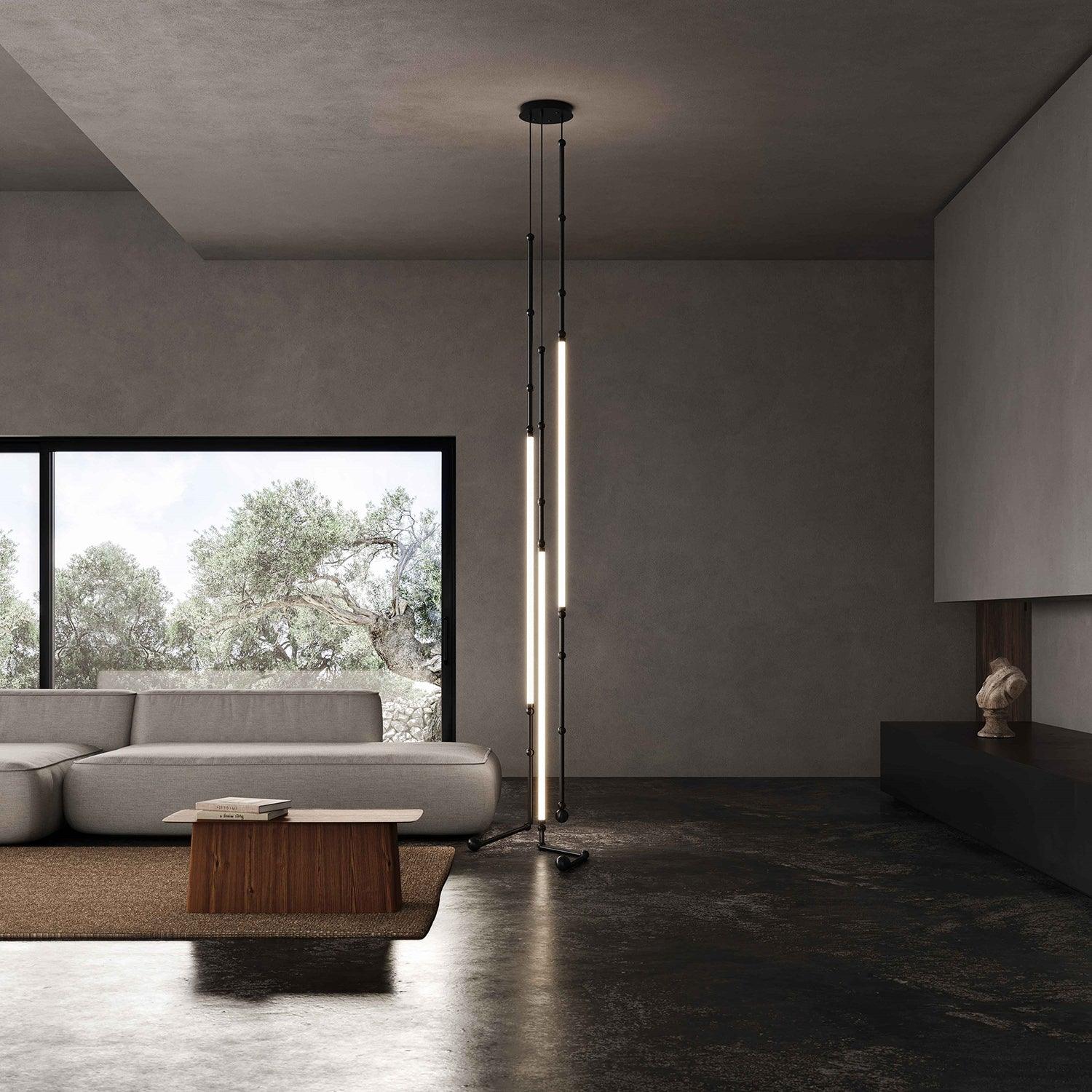Lustra Lustre Leda LED Flexible Moderne Sculptural