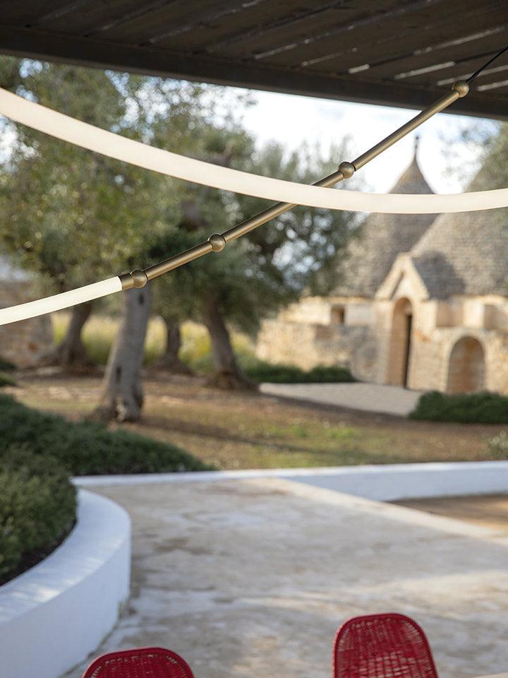 Lustra Lustre Leda LED Flexible Moderne Sculptural