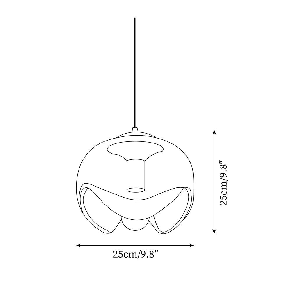 Fivelle Suspension en Verre