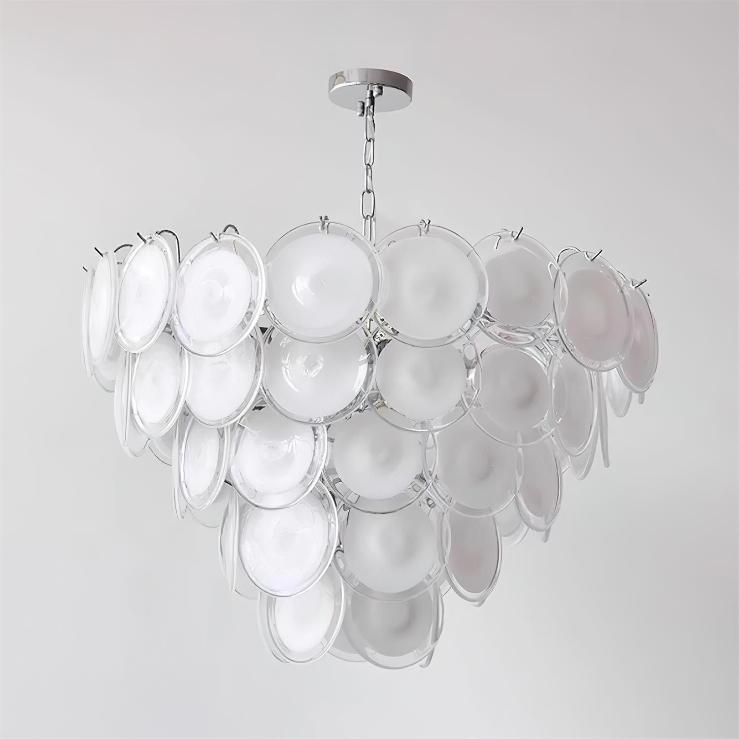 Lelaina Lustre Cascade en Verre Soufflé à la Main