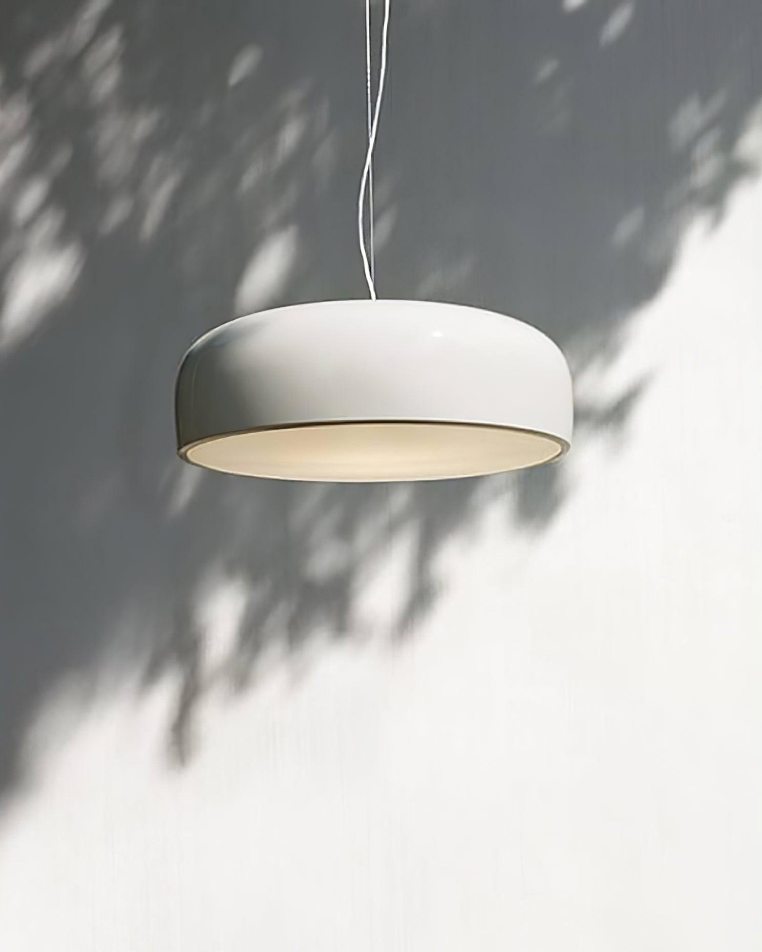 Letifly Lustre Pendentif Dôme Noir Brillant