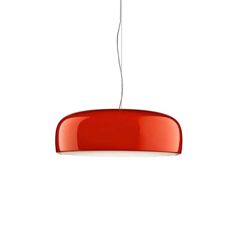 Letifly Lustre Pendentif Dôme Noir Brillant
