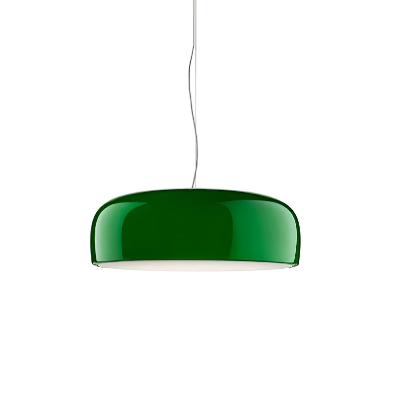 Letifly Lustre Pendentif Dôme Noir Brillant