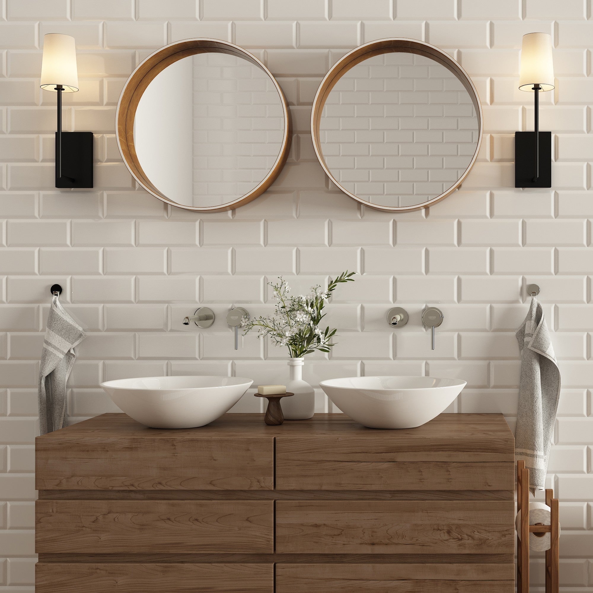 Lampe Murale en Tissu et Laiton Art Vintage Sytheir