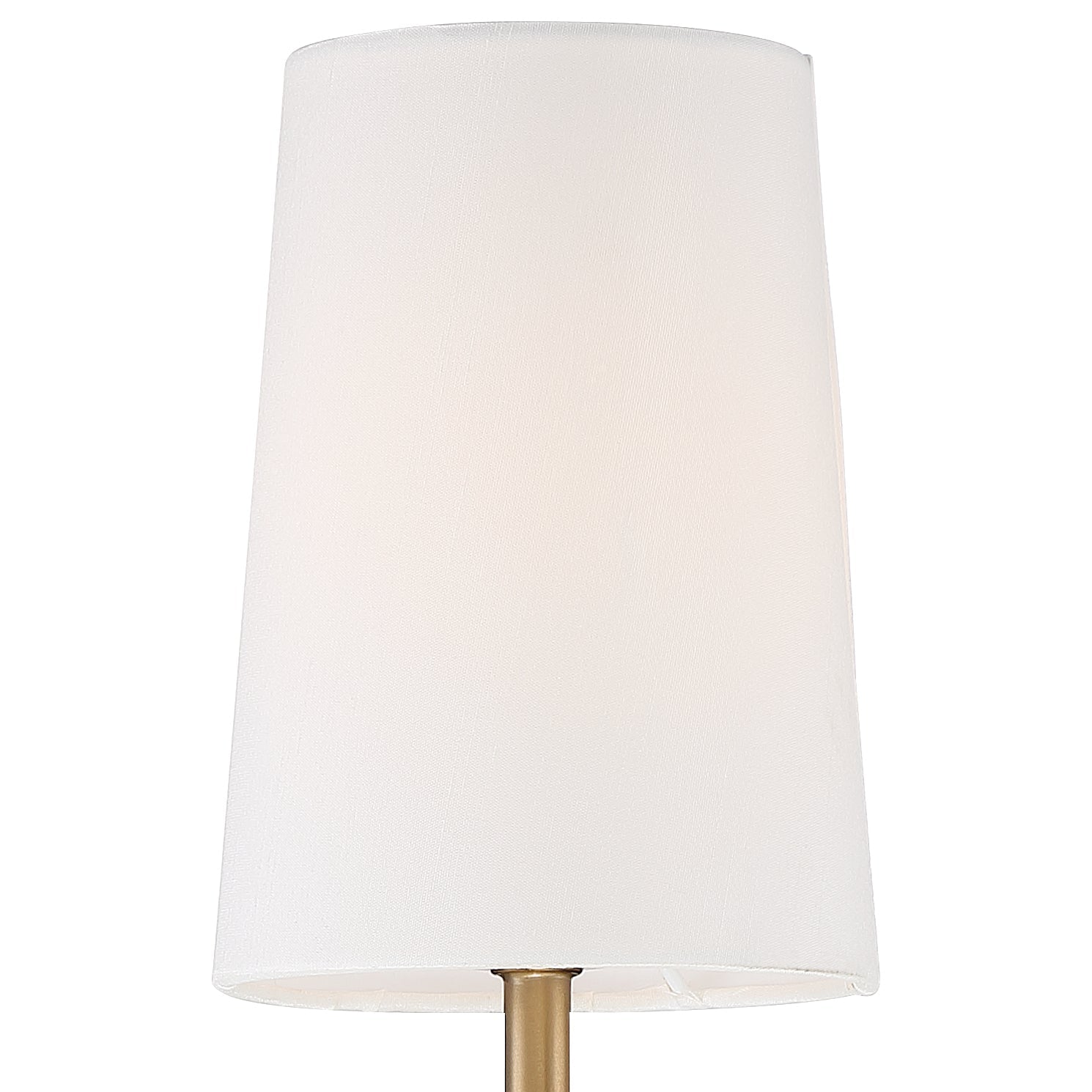 Lampe Murale en Tissu et Laiton Art Vintage Sytheir