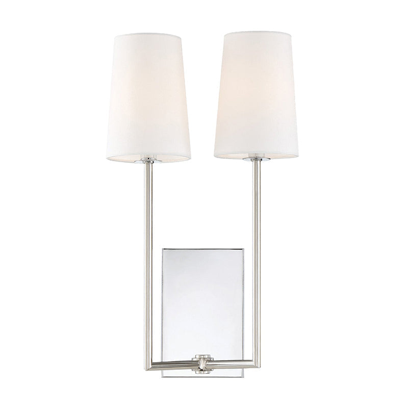 Lampe Murale en Tissu et Laiton Art Vintage Sytheir