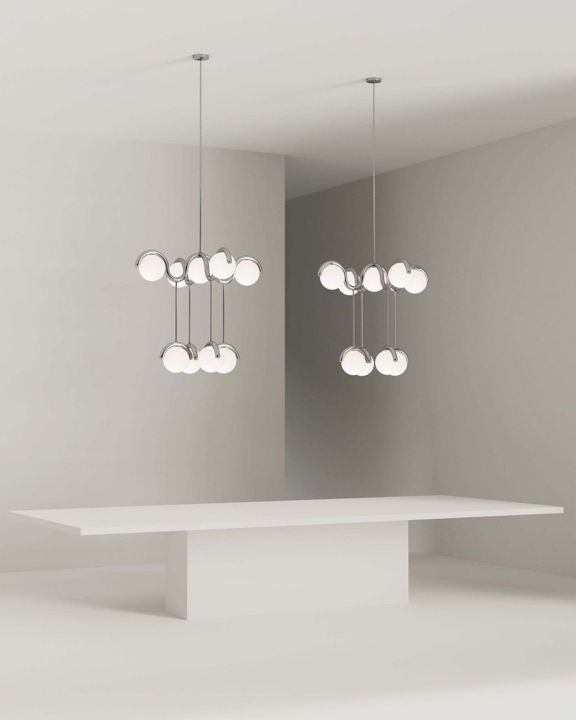 Lustre en Verre et Laiton Art Créativité Élégance Eurvinen