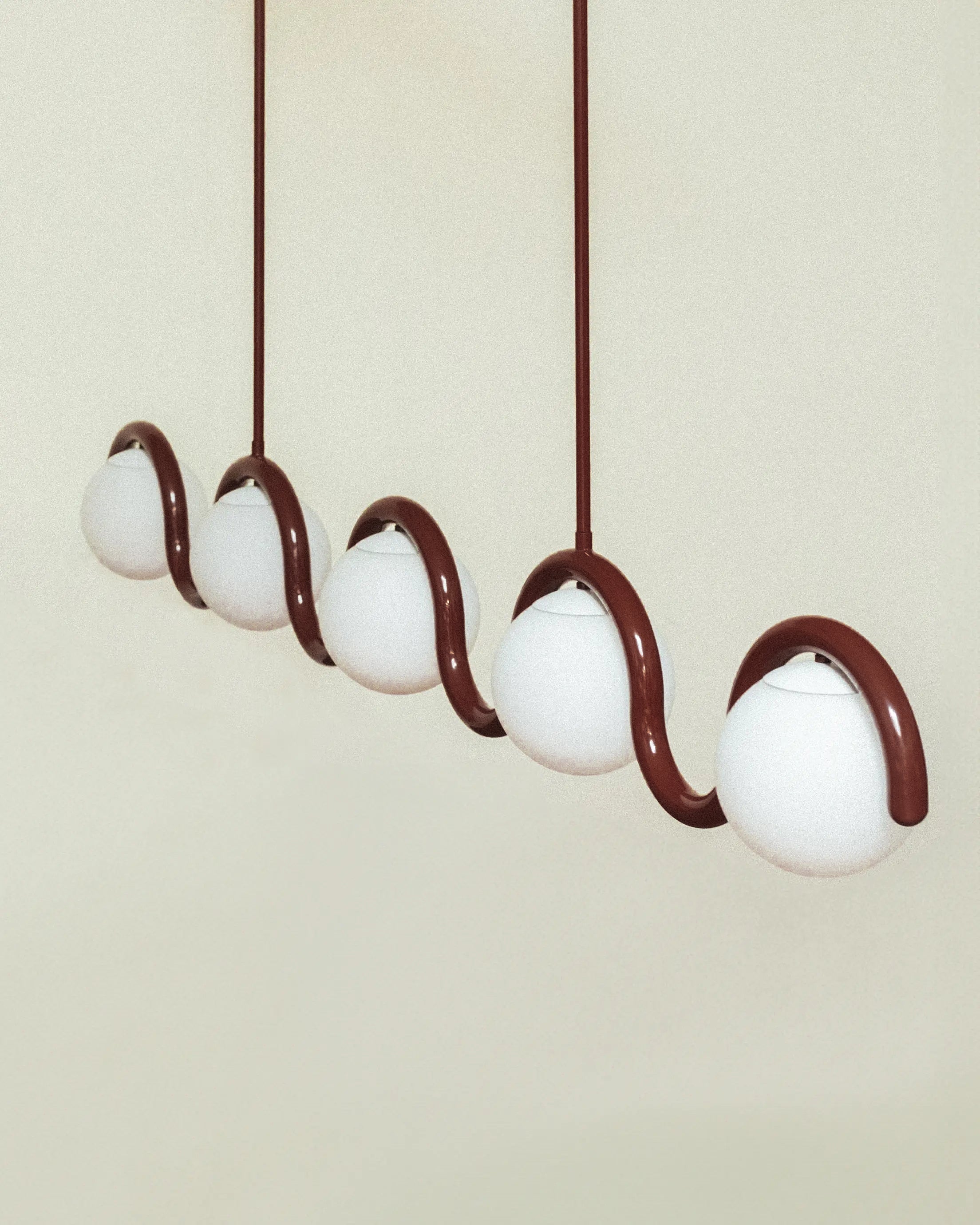 Lustre en Verre Linéaire Créativité Individuelle Citheis