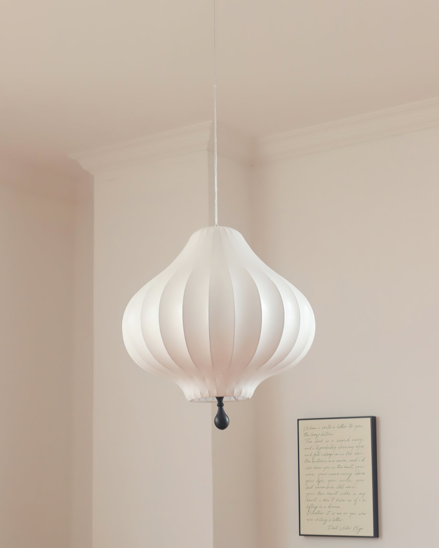 Leocadia Suspension Courbe Lanterne Organique