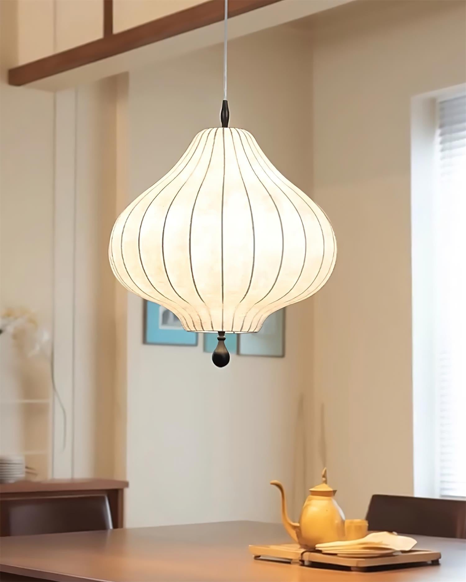 Leocadia Suspension Courbe Lanterne Organique