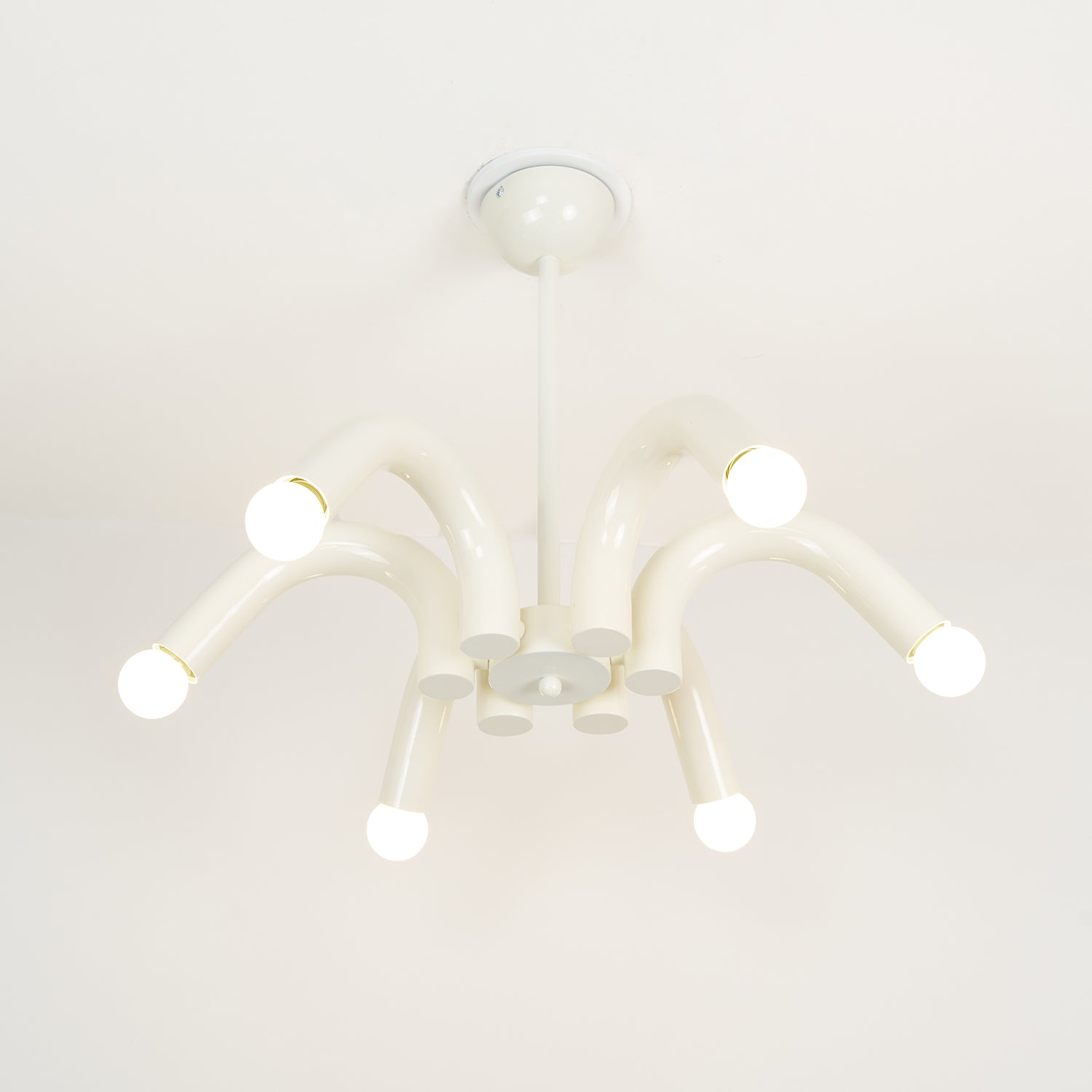 Fivelle Lustra Lustre Moderne Crème Multi-Bras Élégant