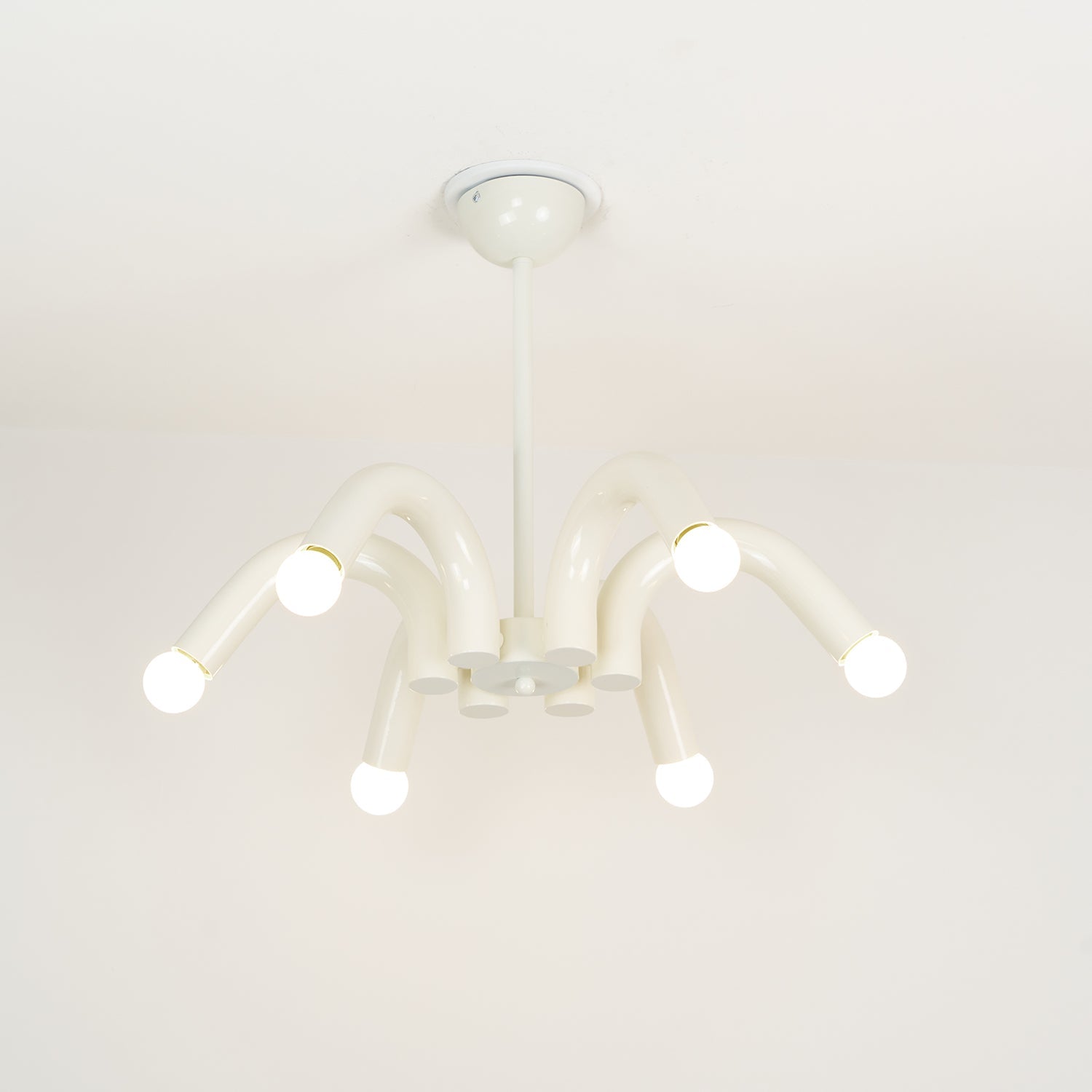 Fivelle Lustra Lustre Moderne Crème Multi-Bras Élégant