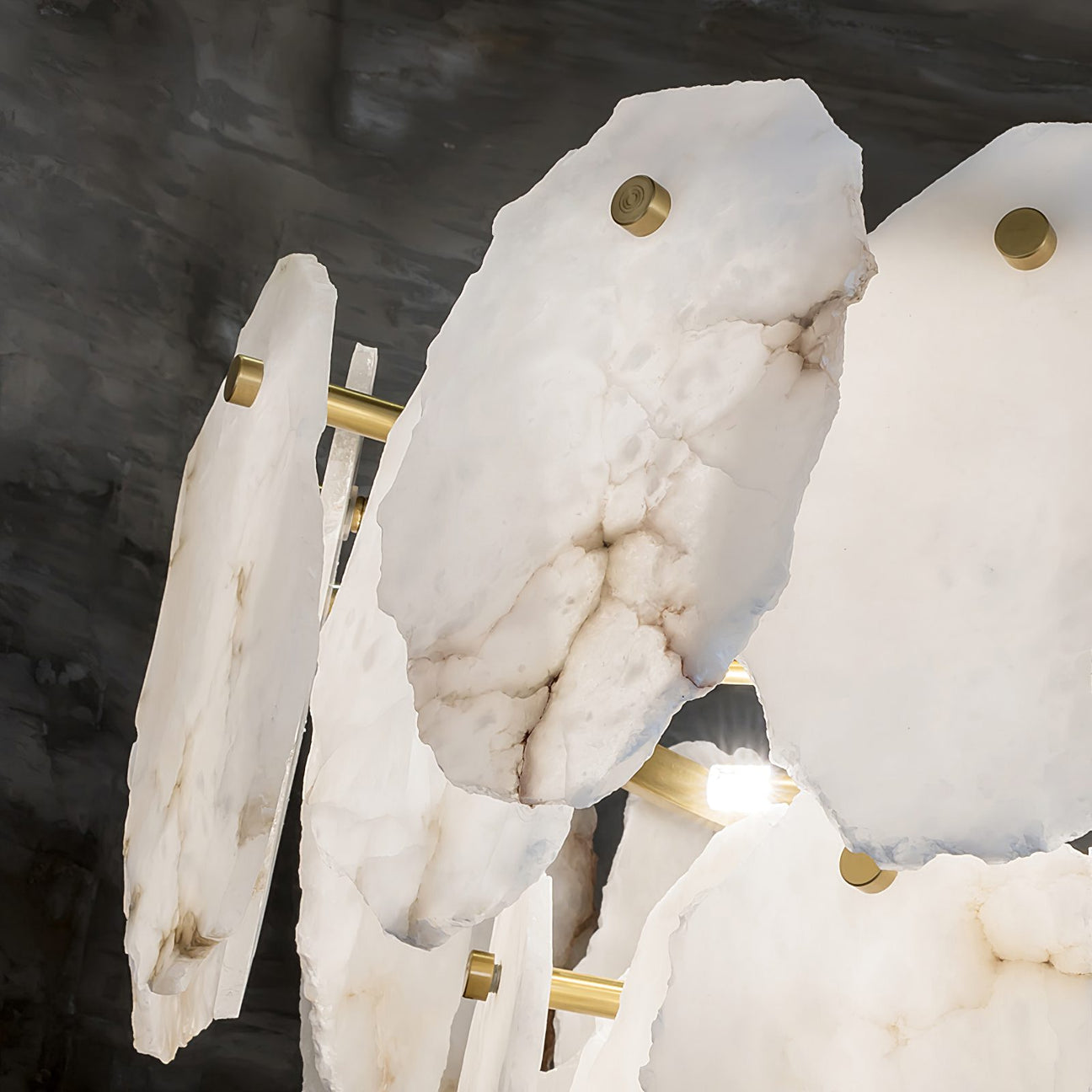 Leon Lustre Albâtre Superposé Luxe