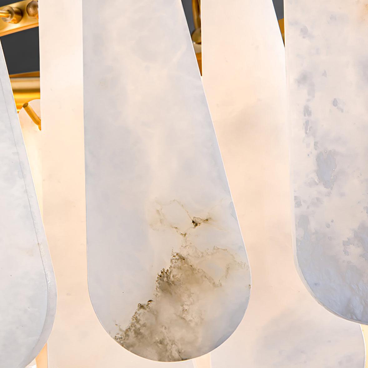 Ucararae Lustre Albâtre en Forme de Goutte