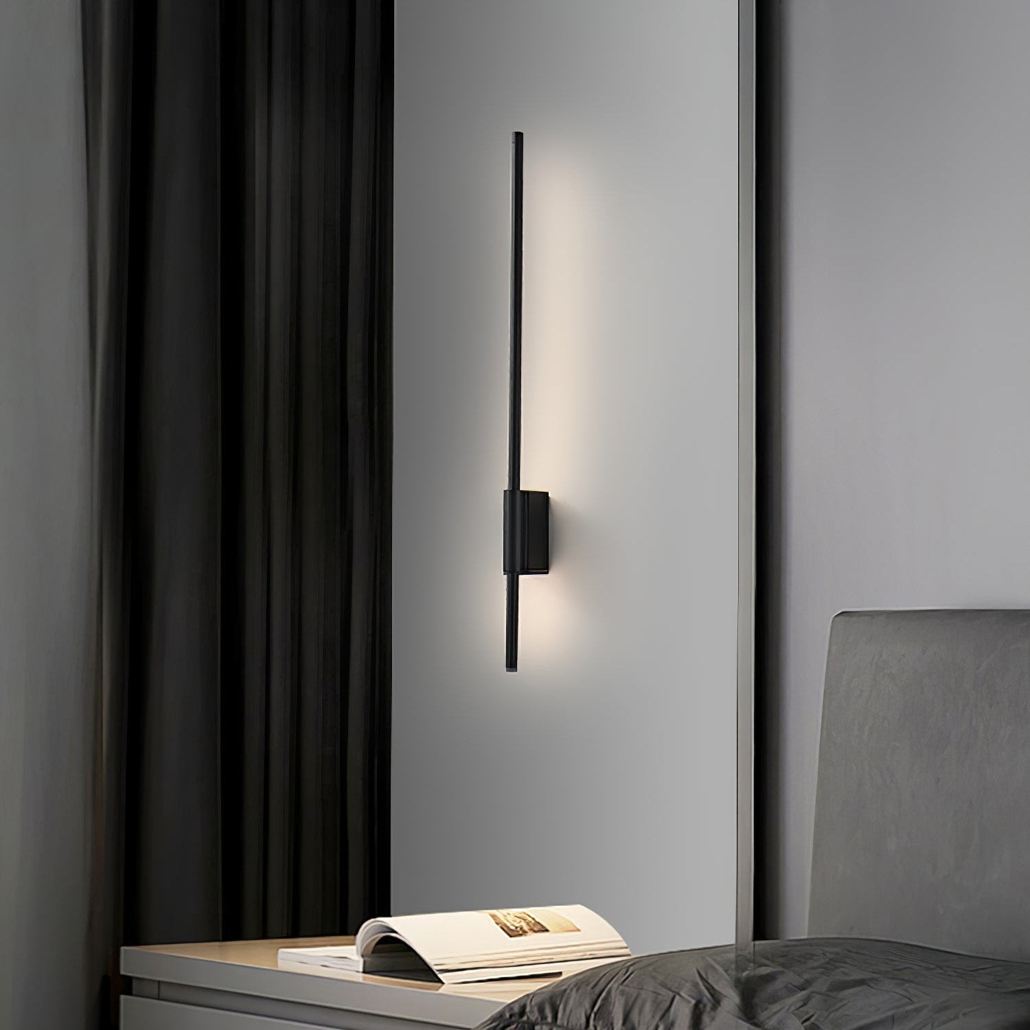 Zavelila Applique Murale Linéaire Minimaliste Moderne
