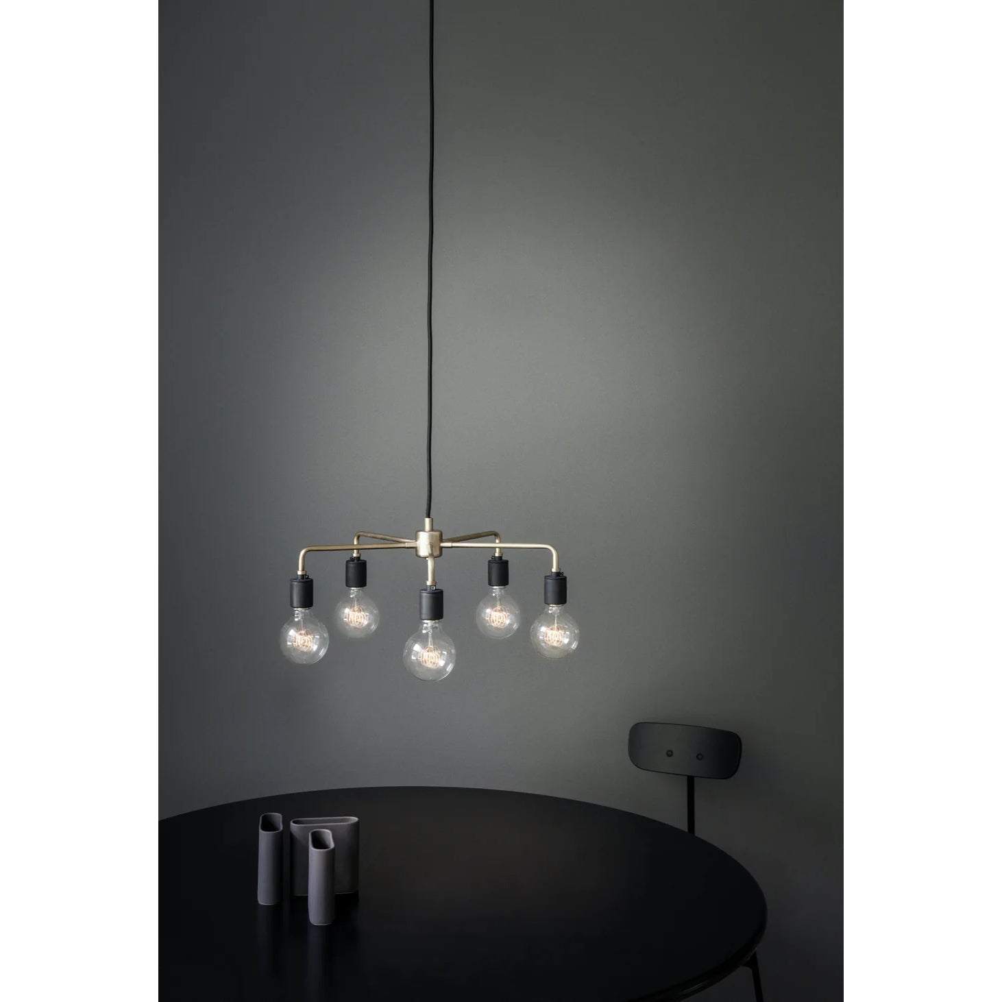Lustre Métal Industriel Traditionnel Vecarisra