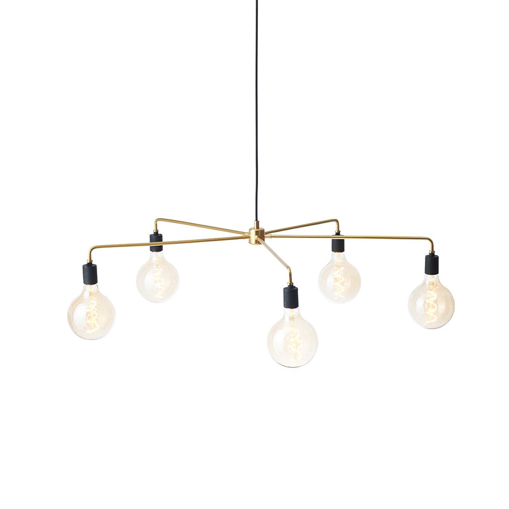 Lustre Métal Industriel Traditionnel Vecarisra