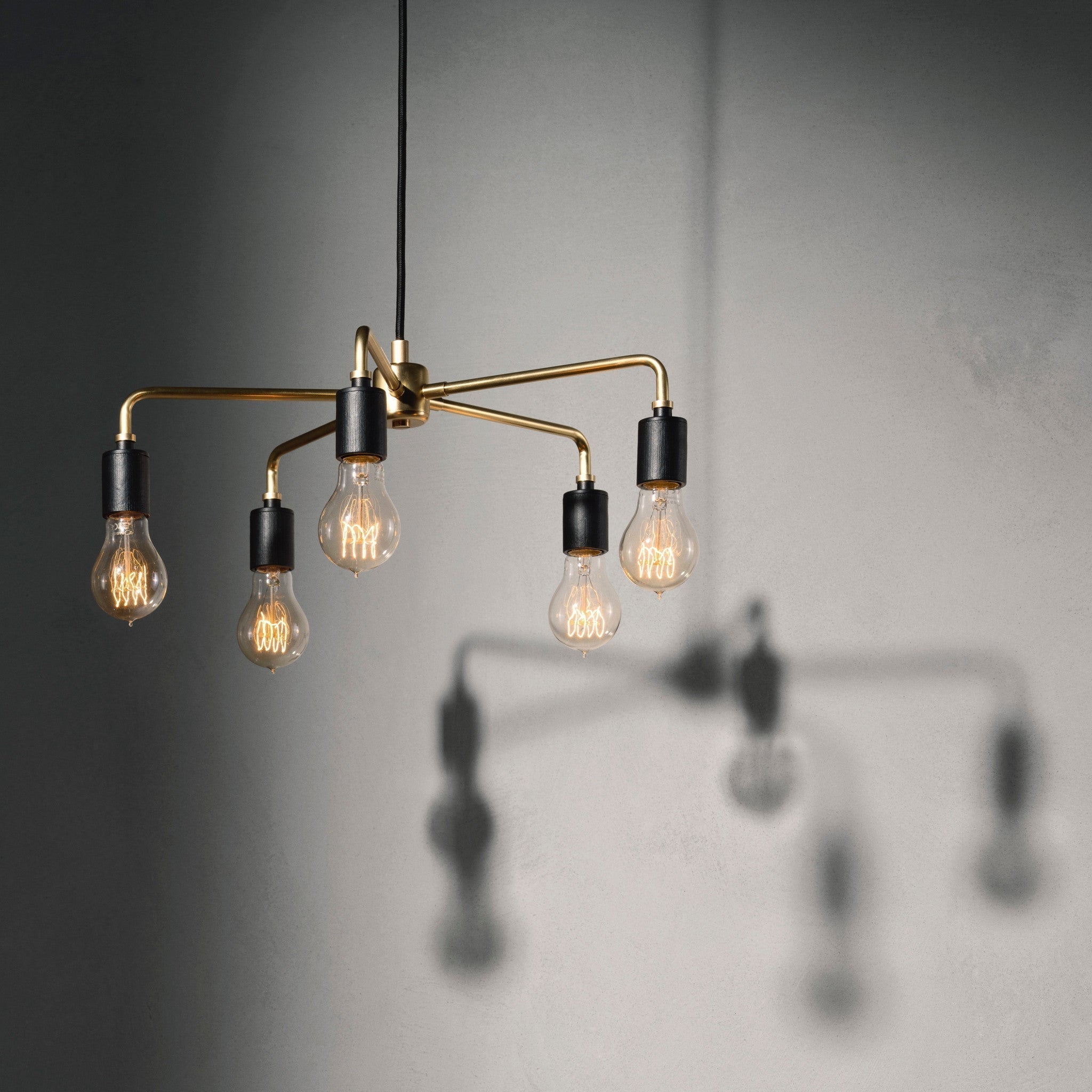 Lustre Métal Industriel Traditionnel Vecarisra