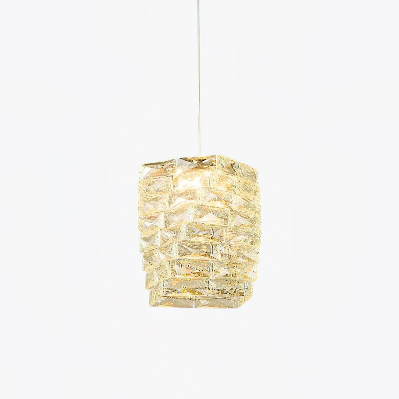 Crysta Lampe Suspendue en Cristal Luxe