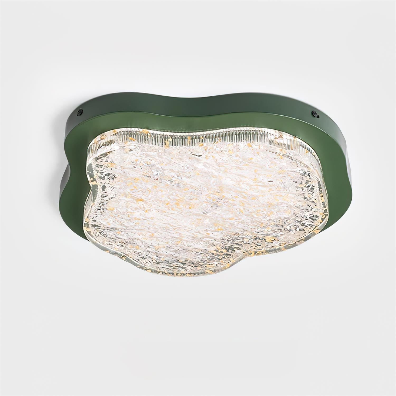 Auro Plafonnier Moderne Résine Feuille d'Or