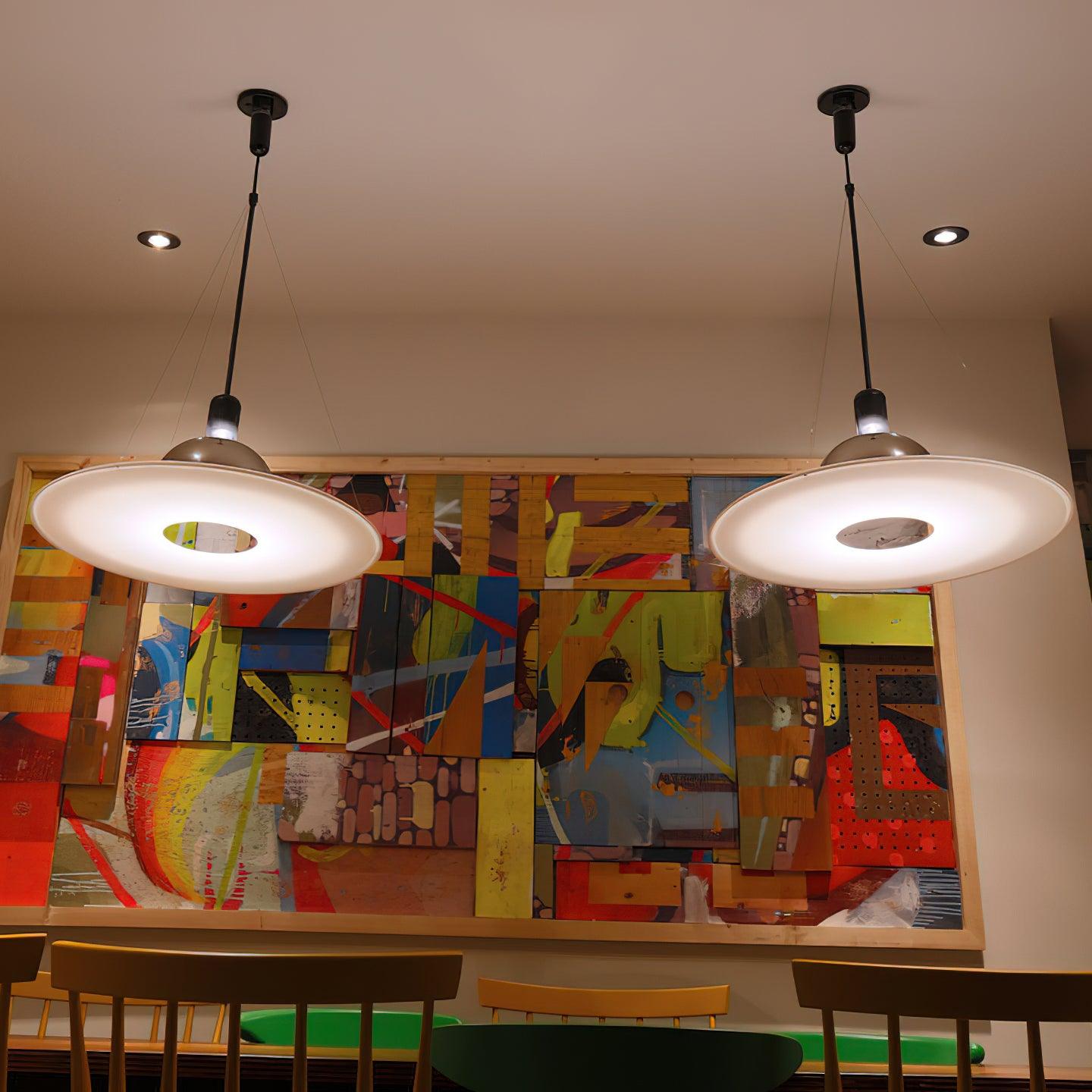 Coley Suspension Disque Abat-jour Moderne Salle Manger