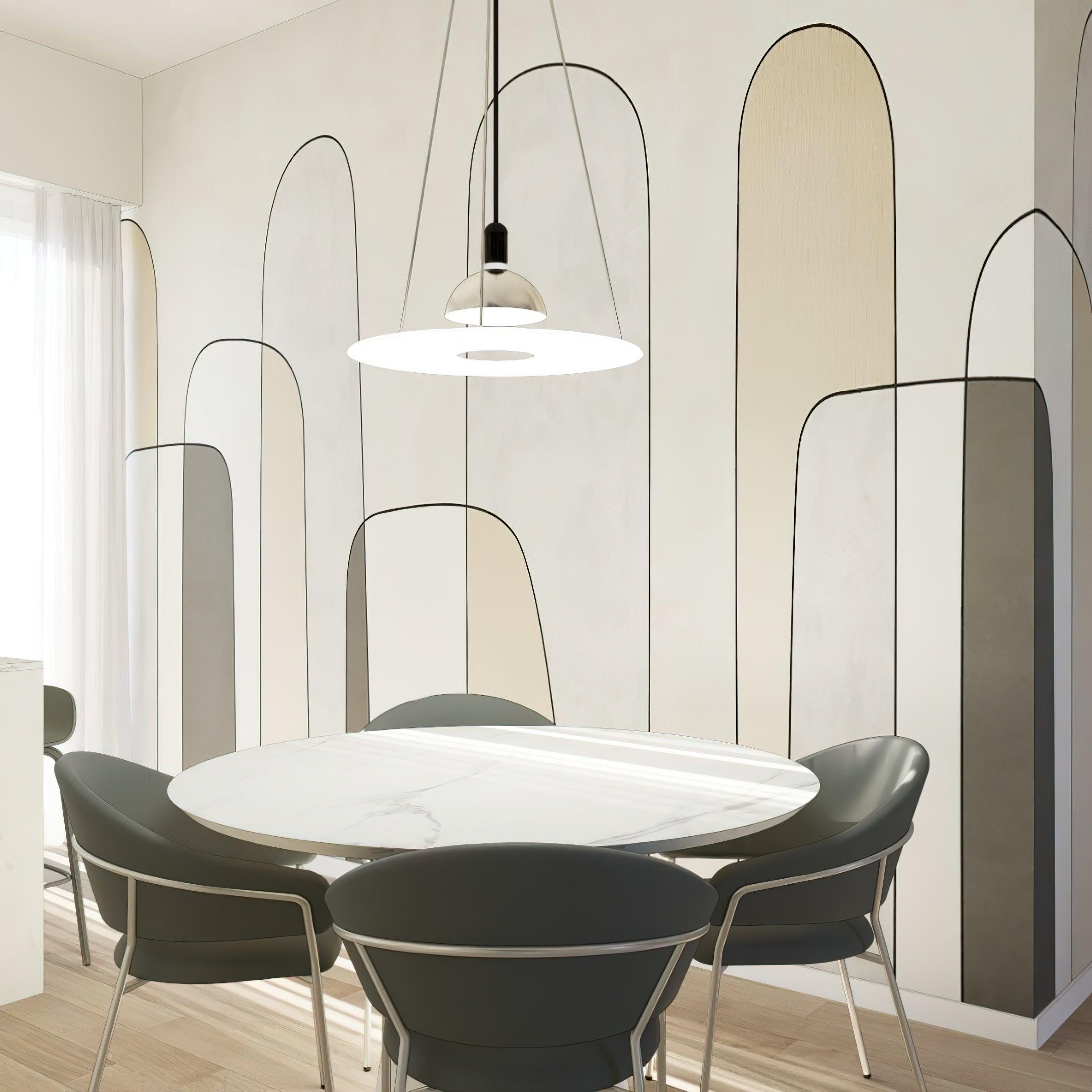 Coley Suspension Disque Abat-jour Moderne Salle Manger