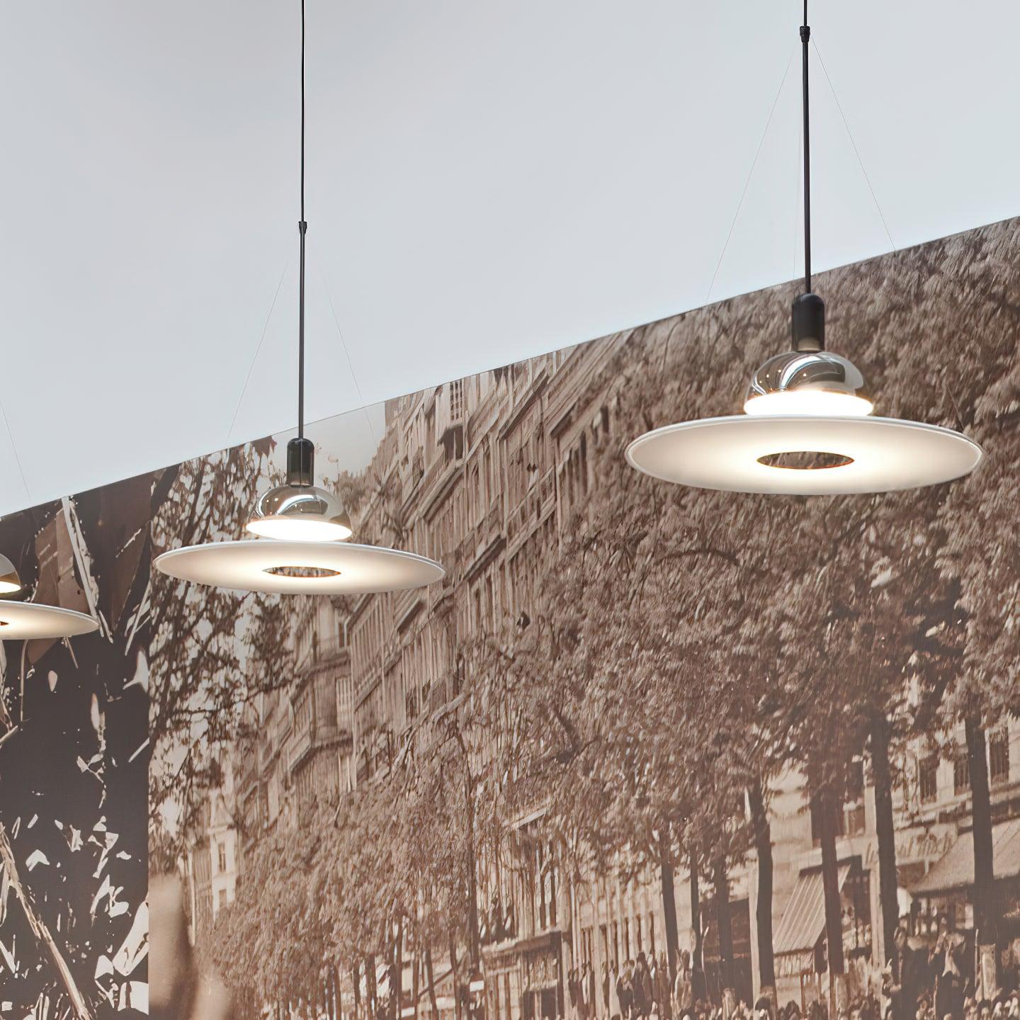 Coley Suspension Disque Abat-jour Moderne Salle Manger