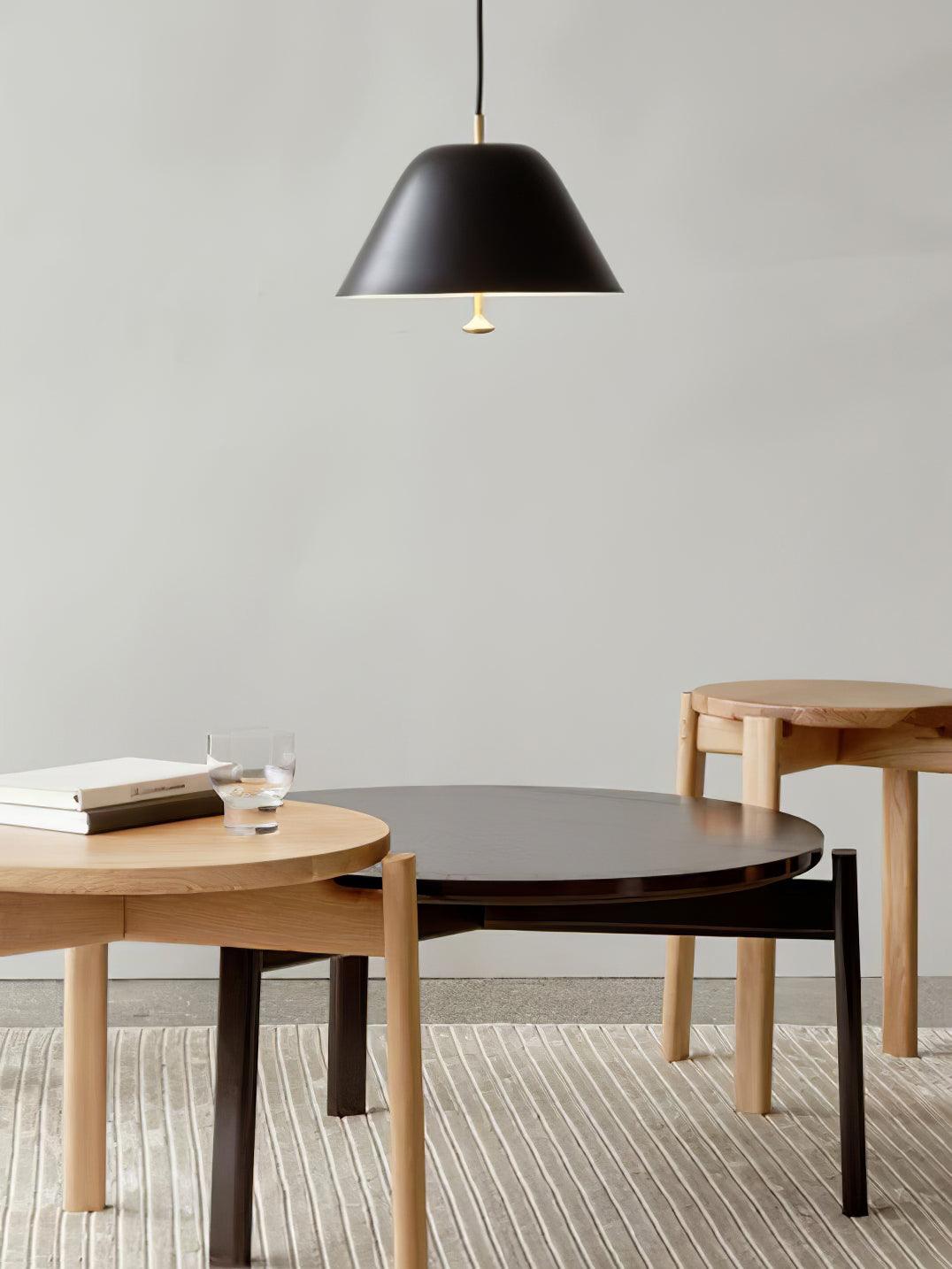 Solara Suspension en Verre Cloche Laiton Minimaliste