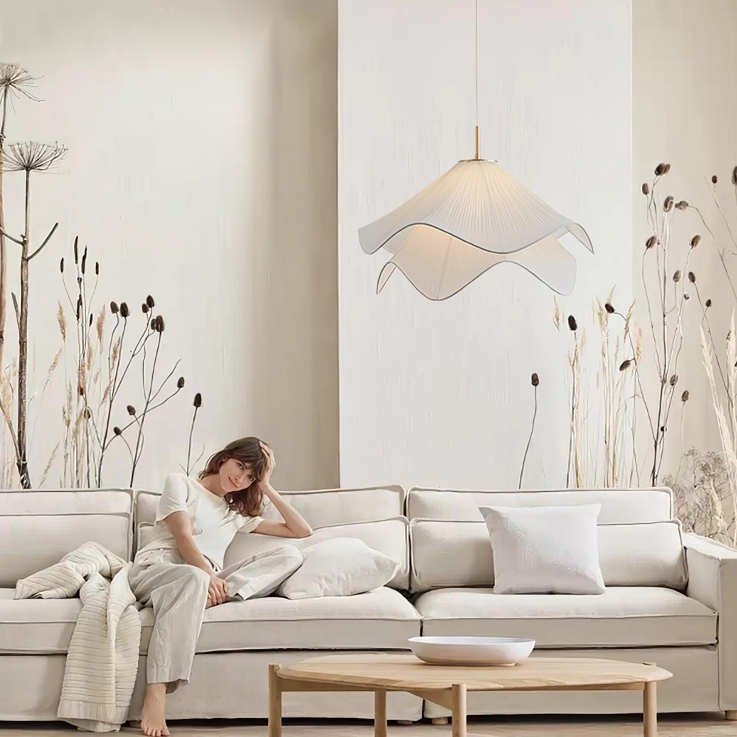 Lustra Suspension Bloom Florale Élégante