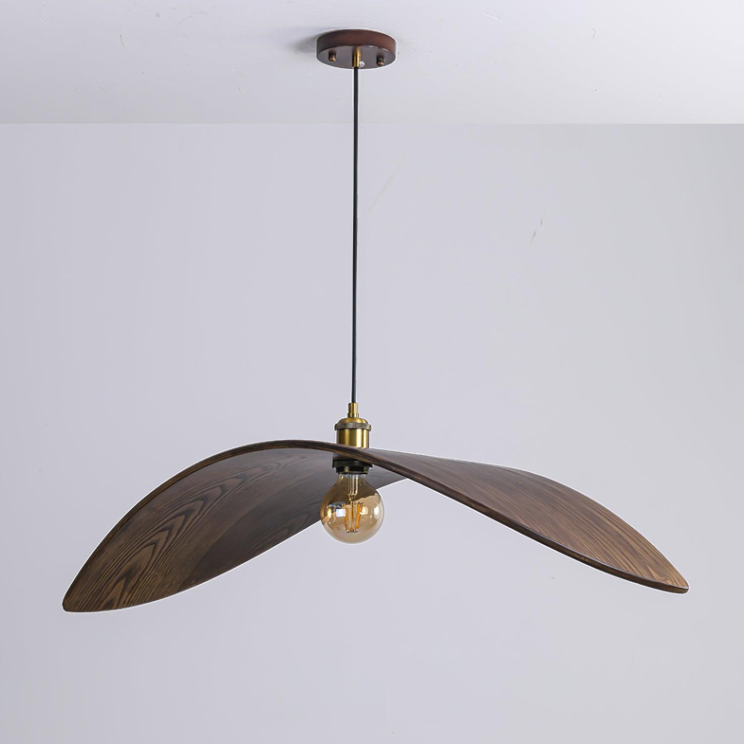 Libelle Suspension en Bois Courbé à Ailes