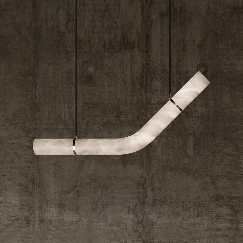 Suspension Alabâtre Minimaliste Premium Élégance Errina