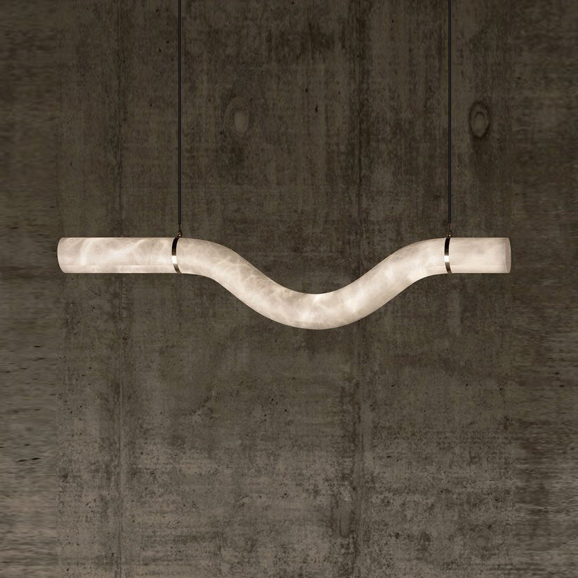 Suspension Alabâtre Minimaliste Premium Élégance Errina