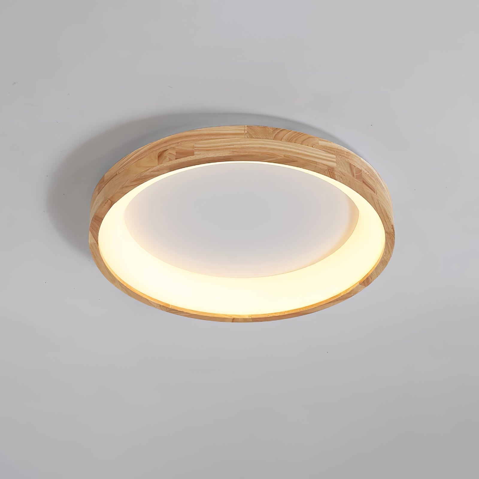 Uphae Plafonnier Minimaliste Carré en Bois
