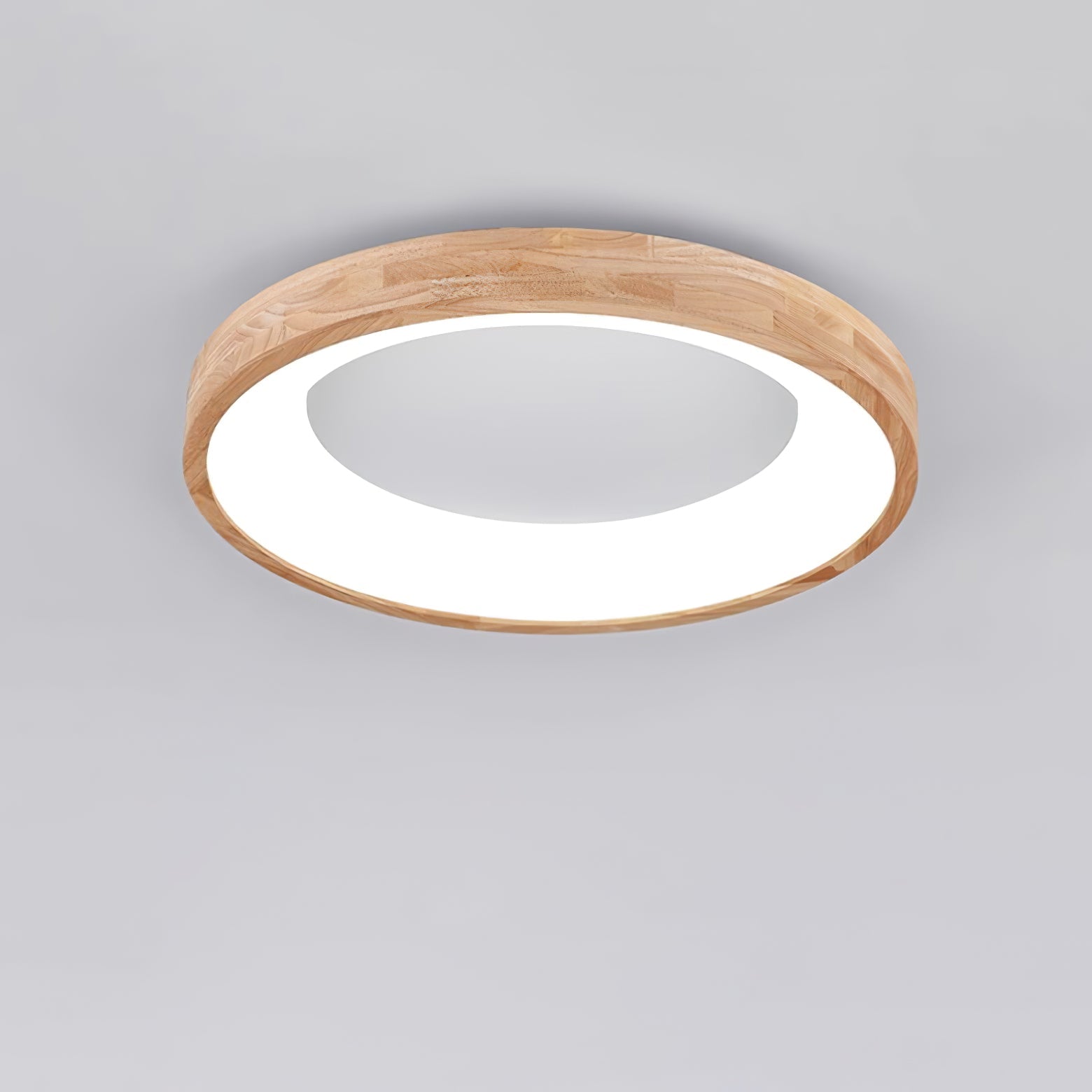 Uphae Plafonnier Minimaliste Carré en Bois
