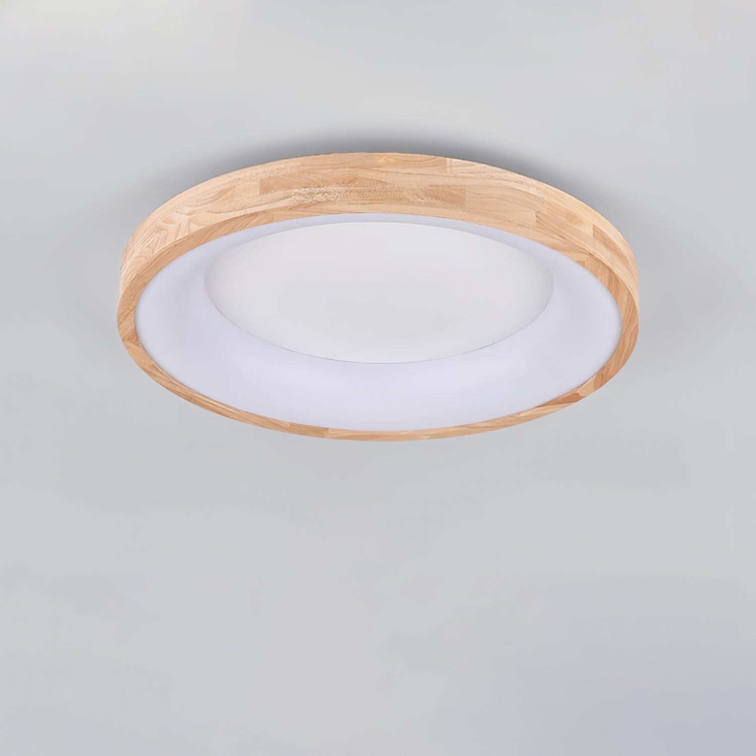 Uphae Plafonnier Minimaliste Carré en Bois