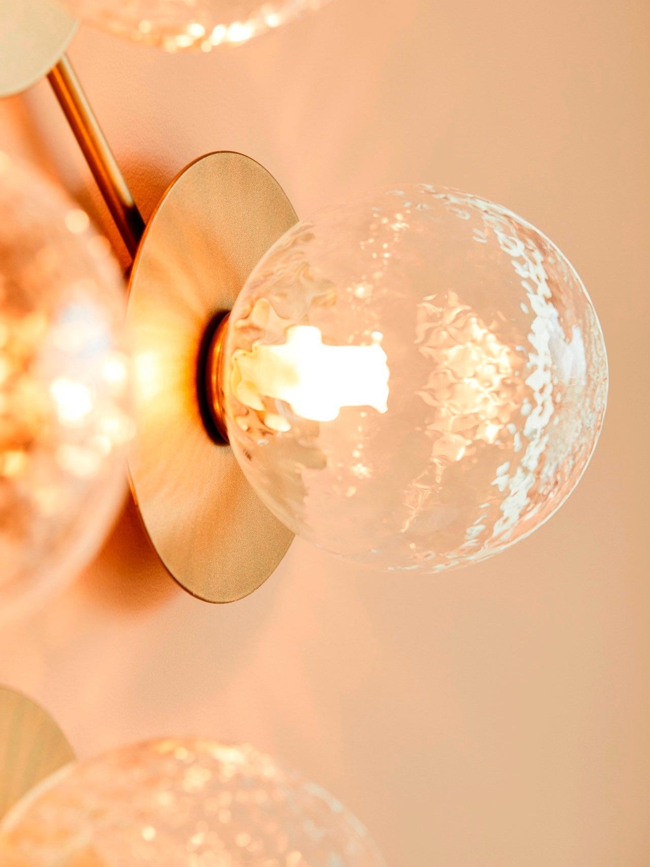 Lustra Lampe Murale Disque Globe Minimaliste