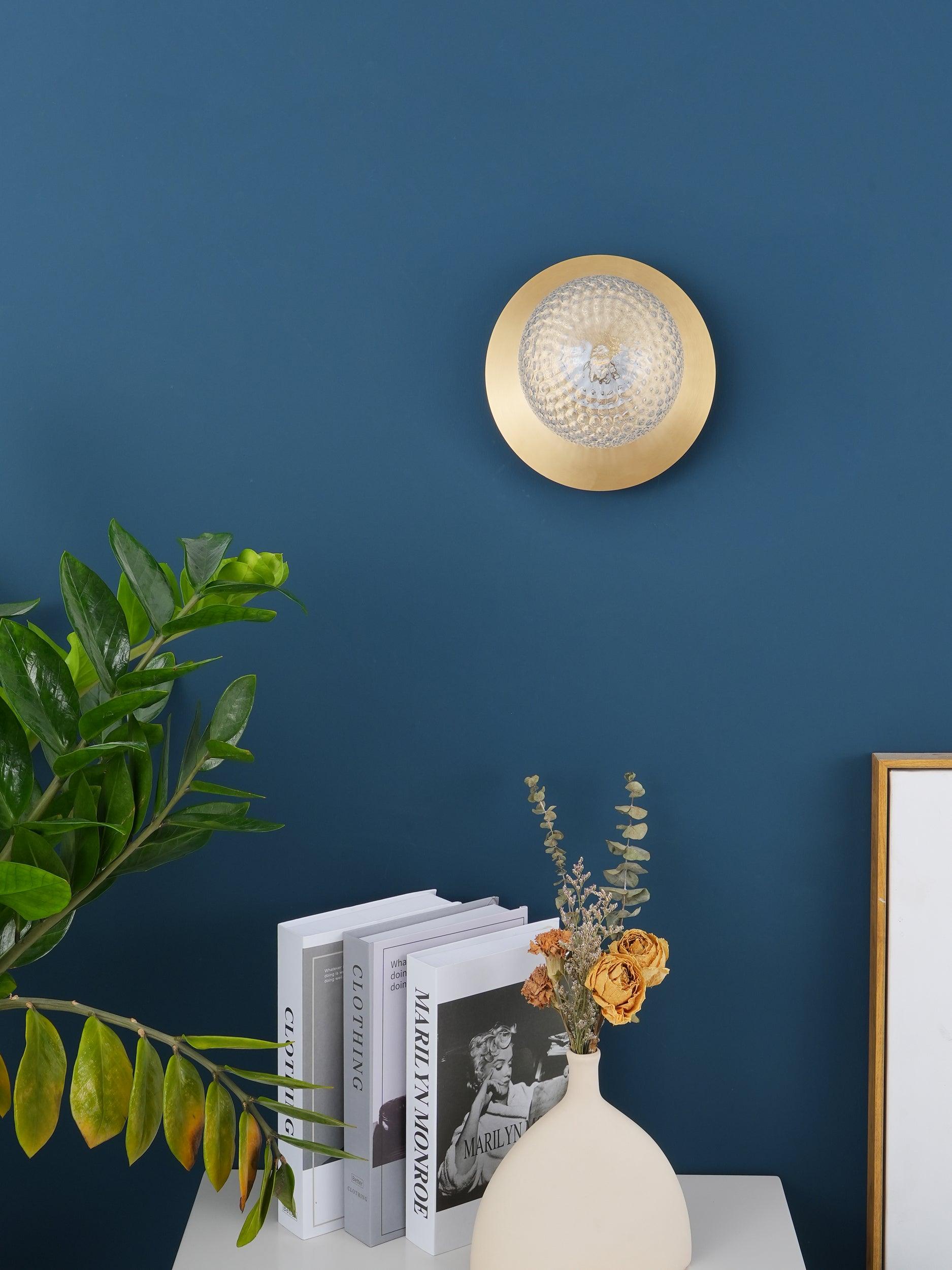 Lustra Lampe Murale Disque Globe Minimaliste