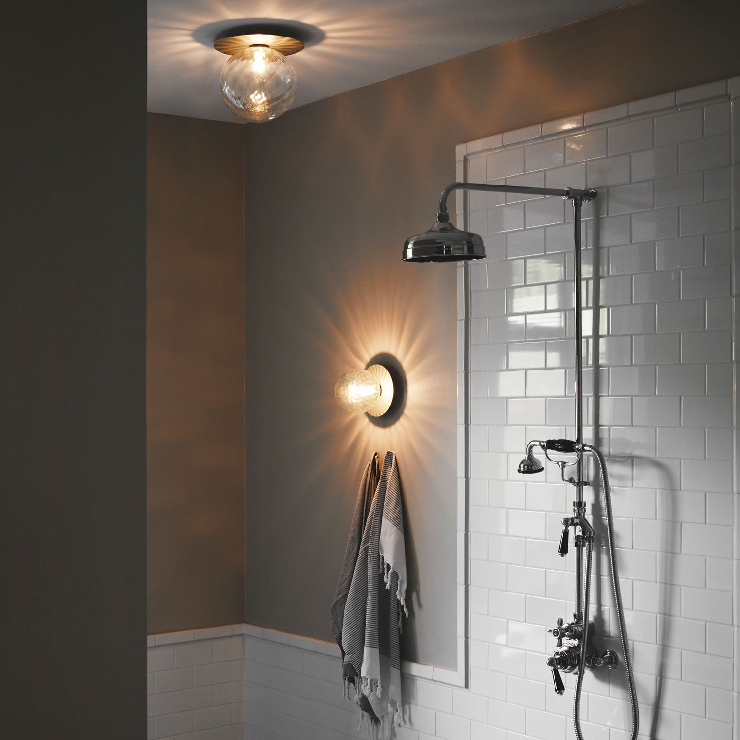 Lustra Lampe Murale Disque Globe Minimaliste