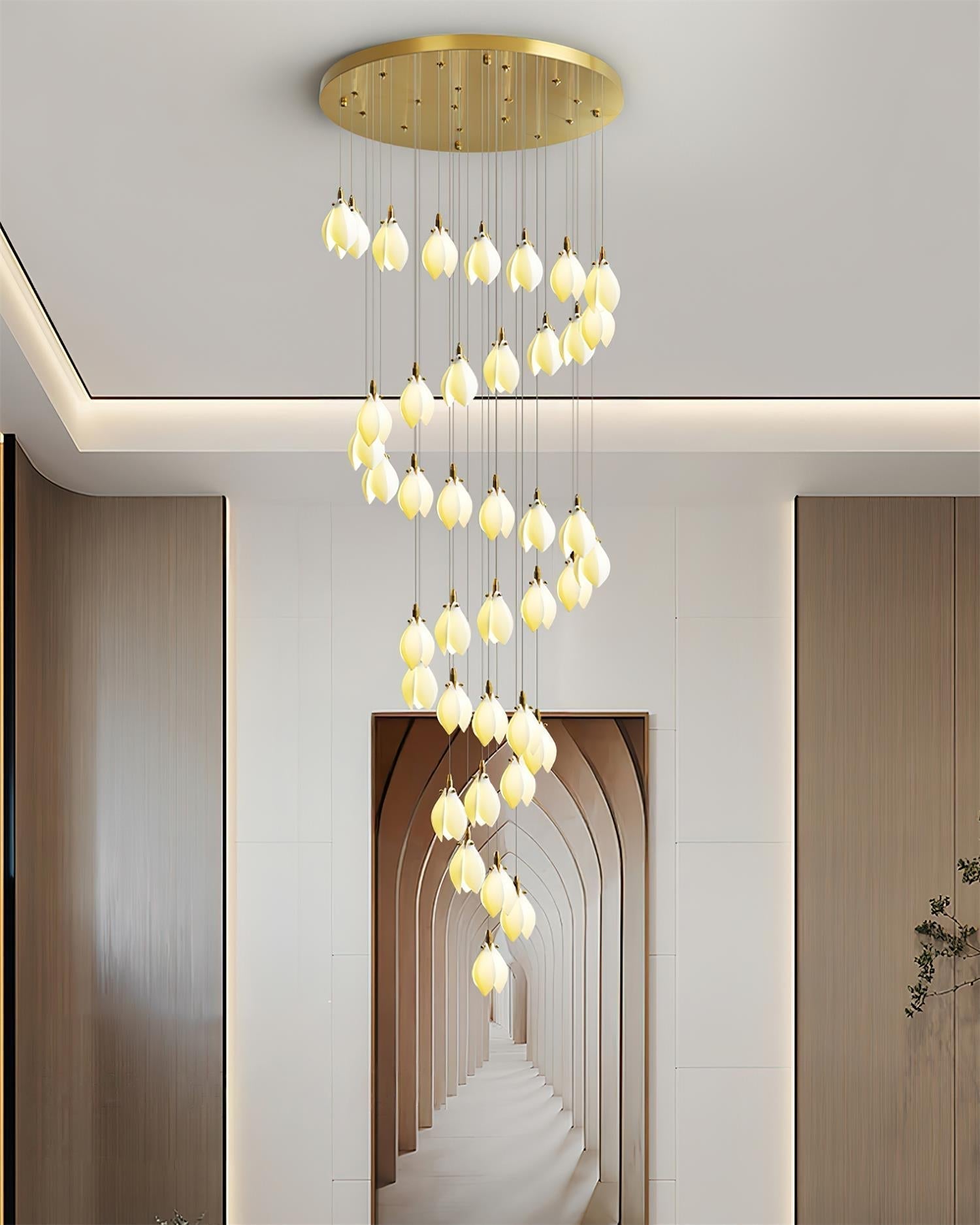 Lilium Lustre Pétales en Cascades Suspendus