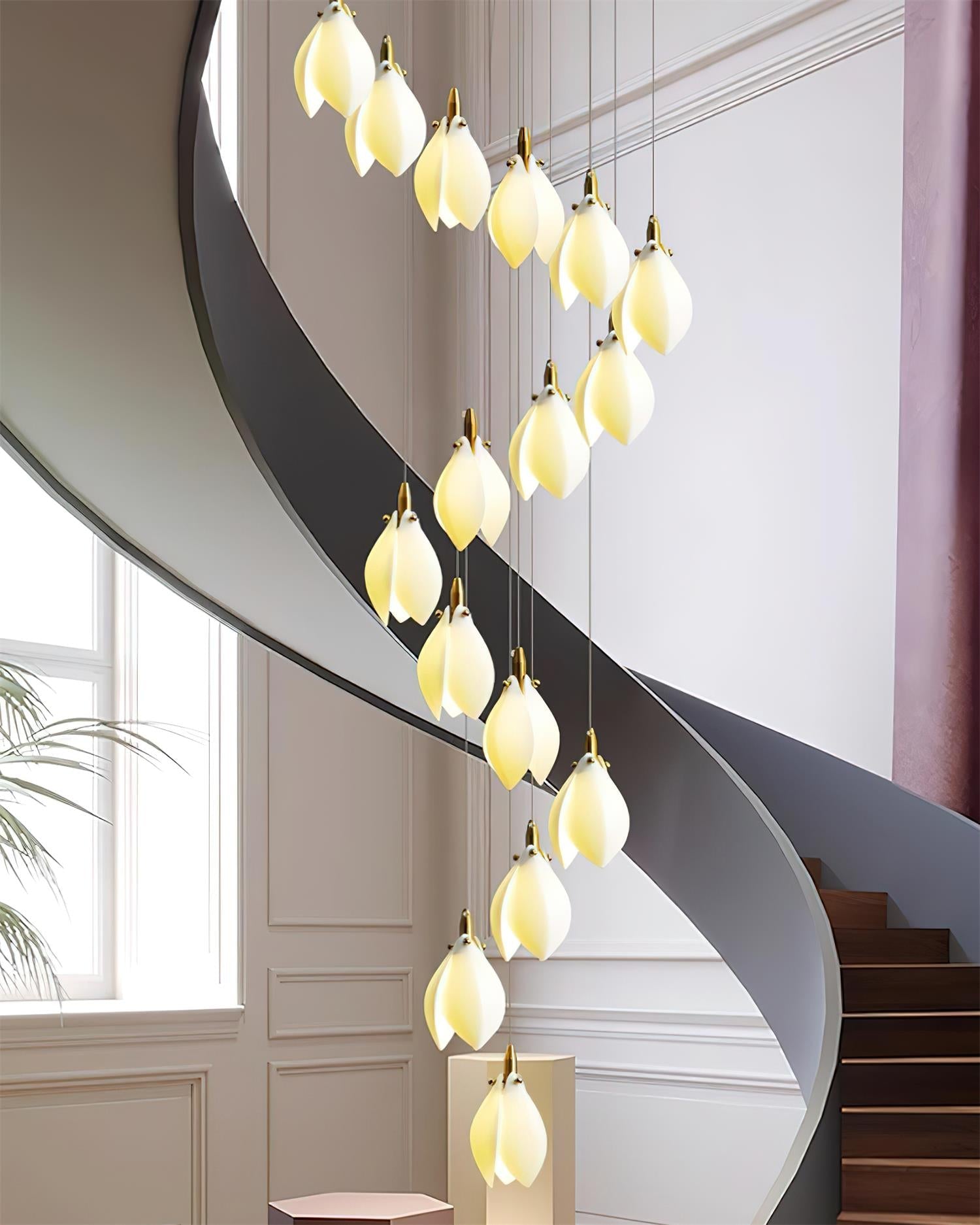 Lilium Lustre Pétales en Cascades Suspendus