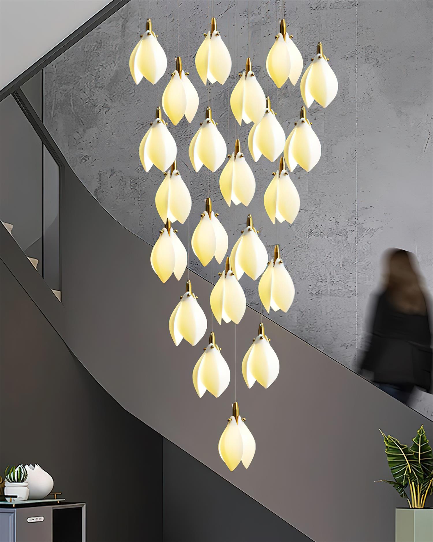 Lilium Lustre Pétales en Cascades Suspendus