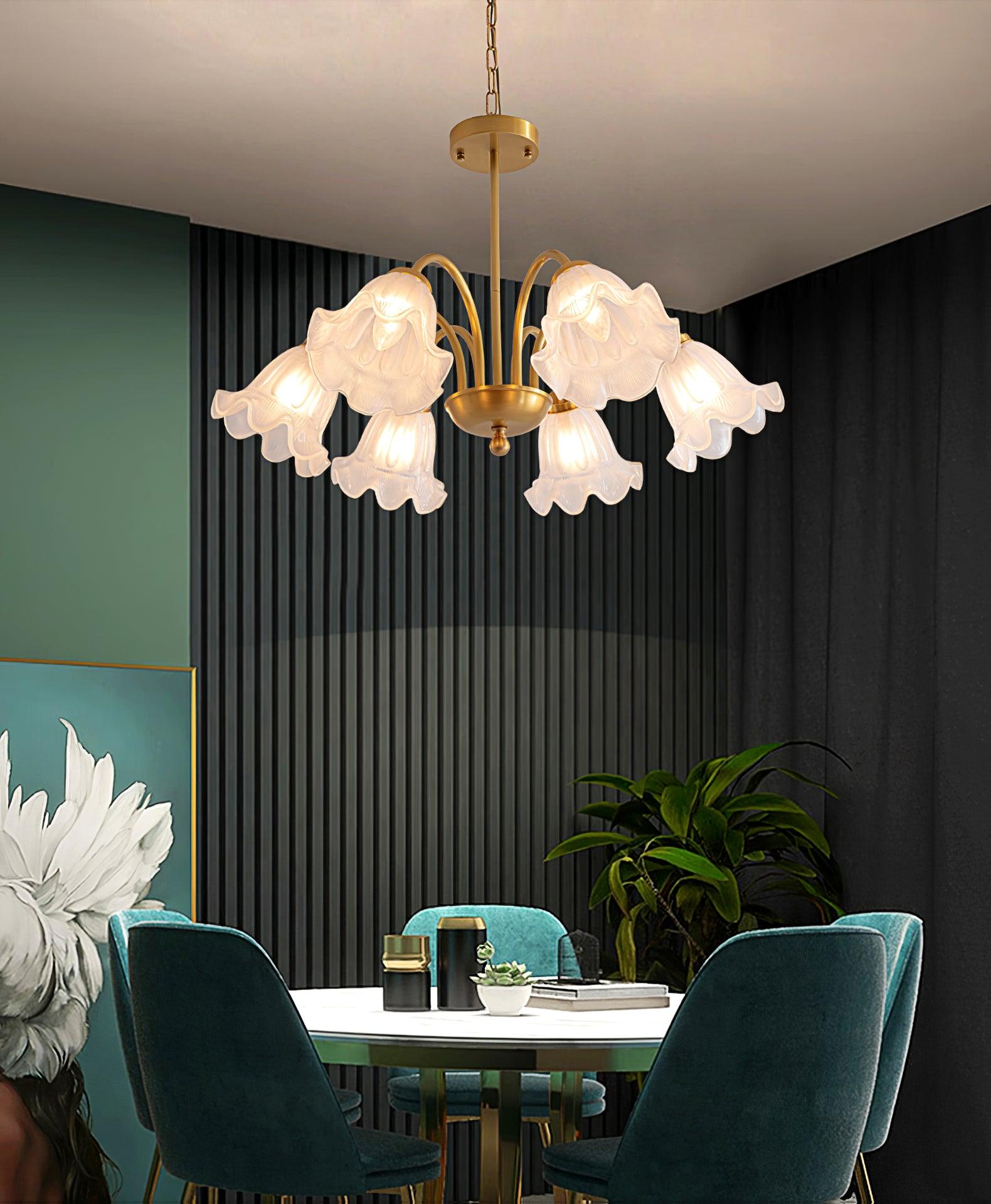 Forrest Lustre en Verre Élégant de Luxe