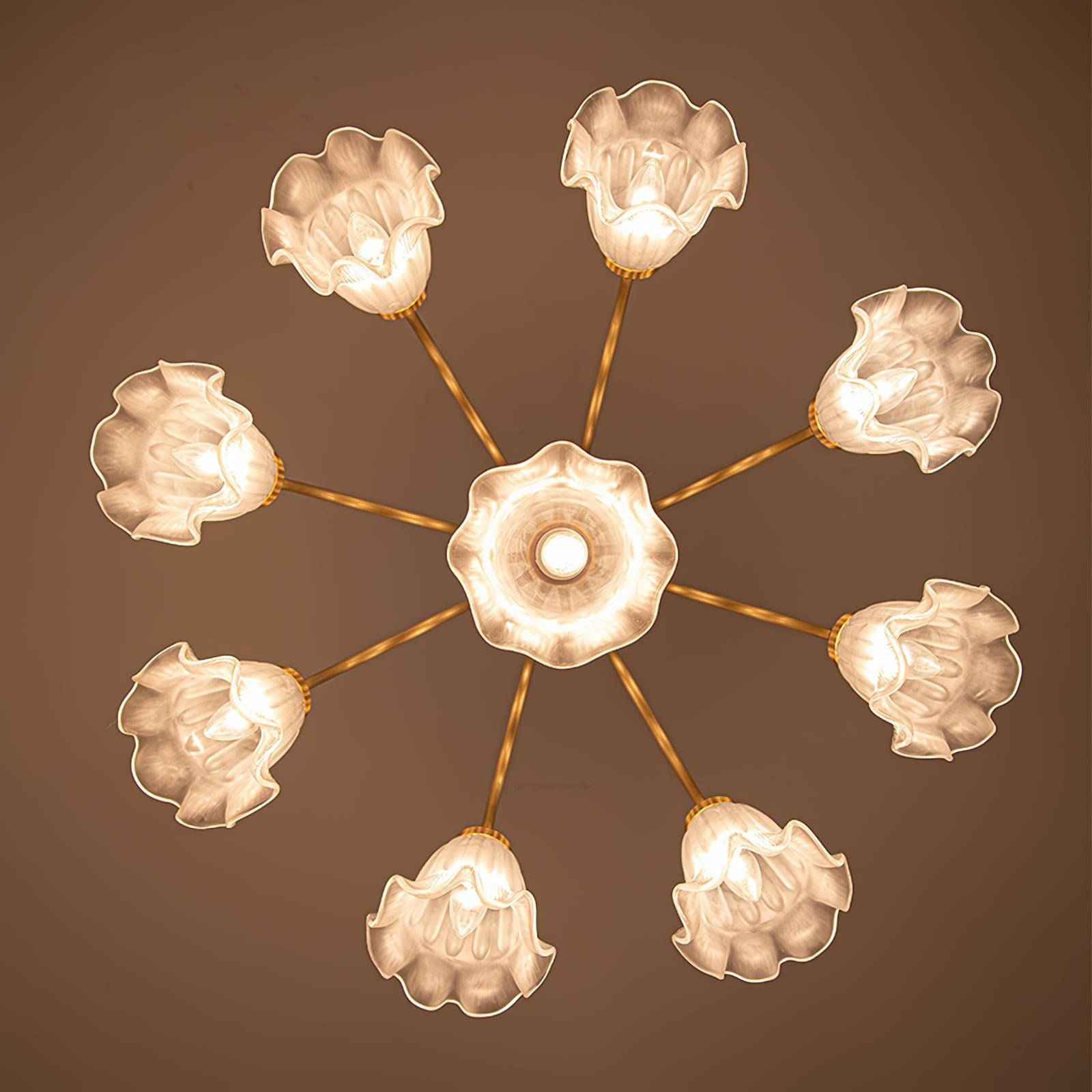 Forrest Lustre en Verre Élégant de Luxe