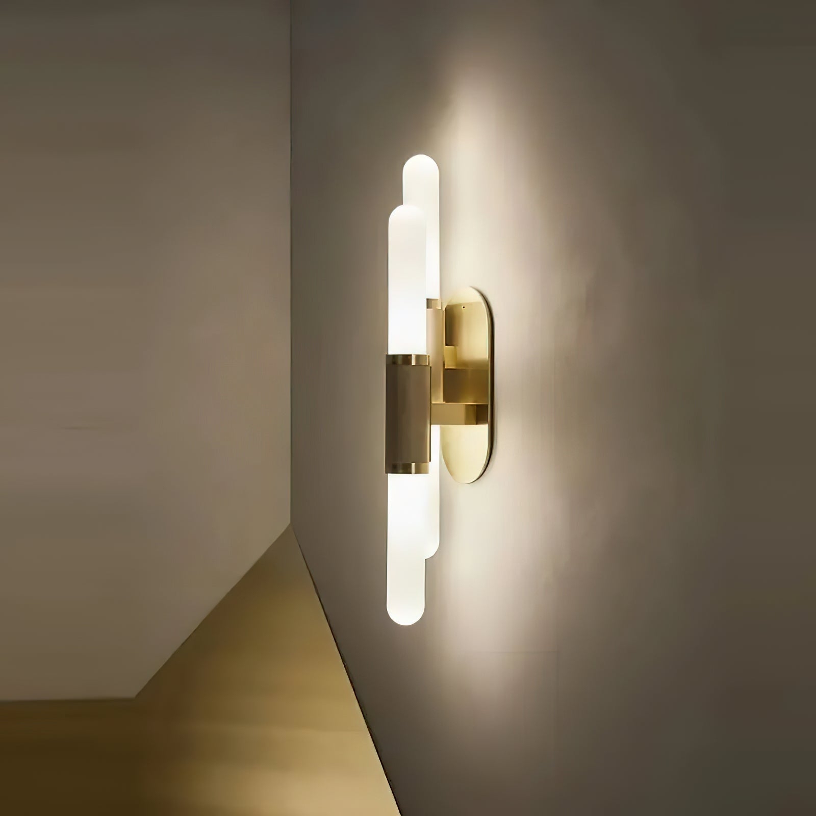 Avaros Applique Murale Moderne Minimaliste en Métal et Verre