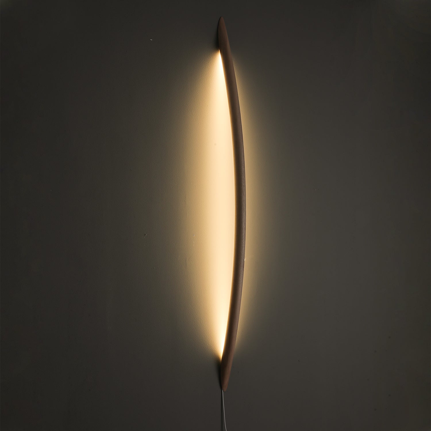 Evvinos Moderne Minimaliste Linéaire Bois Luminaire Mural