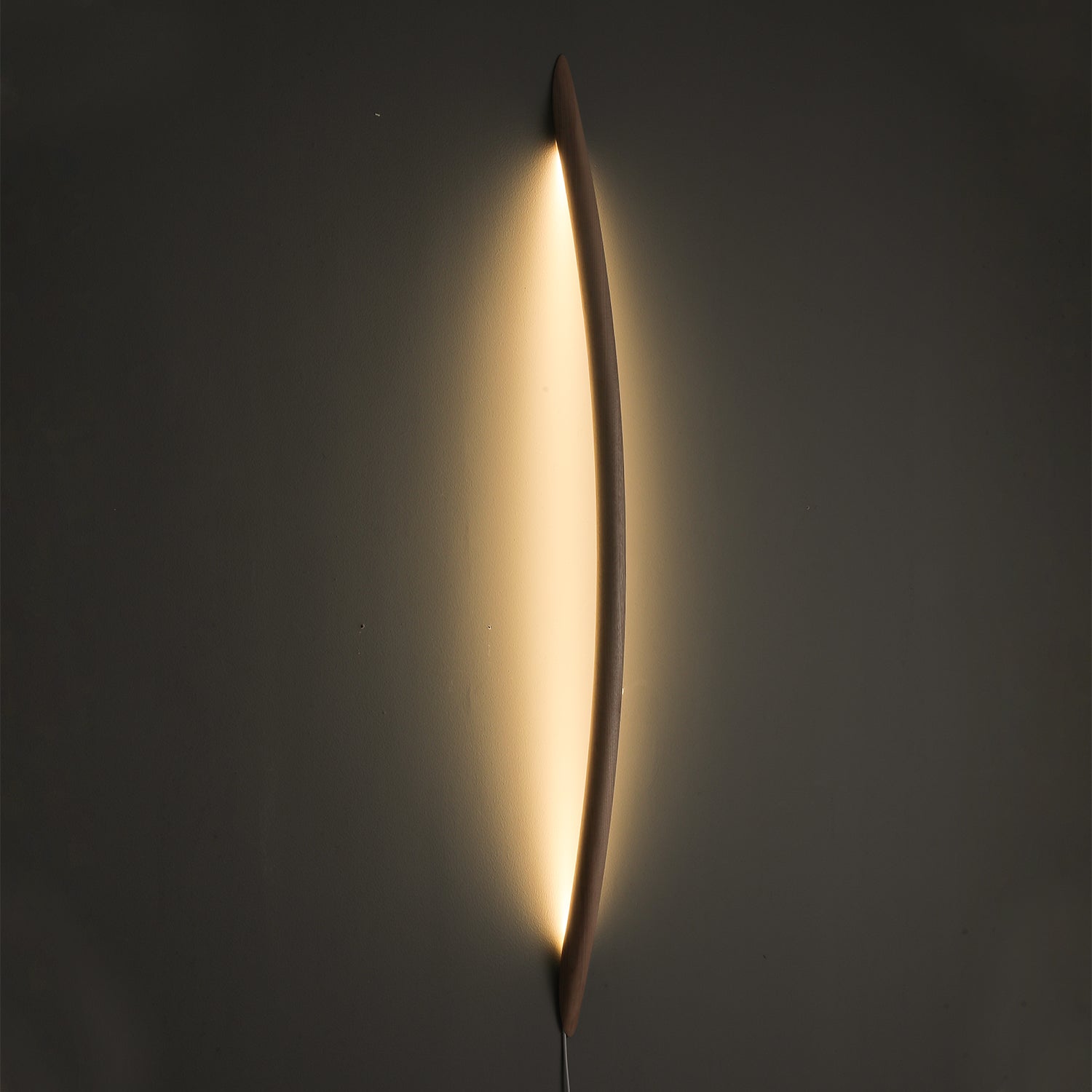 Evvinos Moderne Minimaliste Linéaire Bois Luminaire Mural