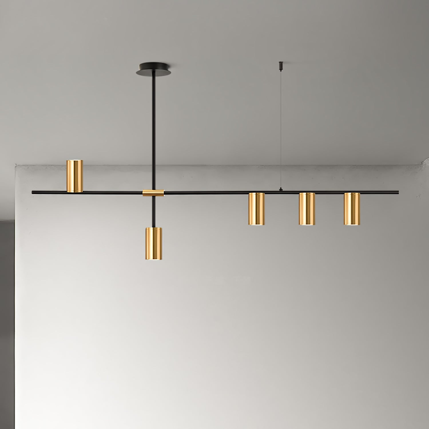 Emirel Suspension Linéaire Métal Minimaliste